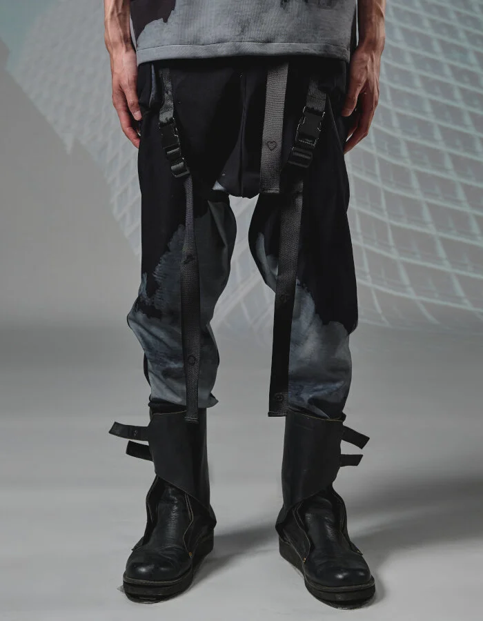 Cargo strap pants best sale